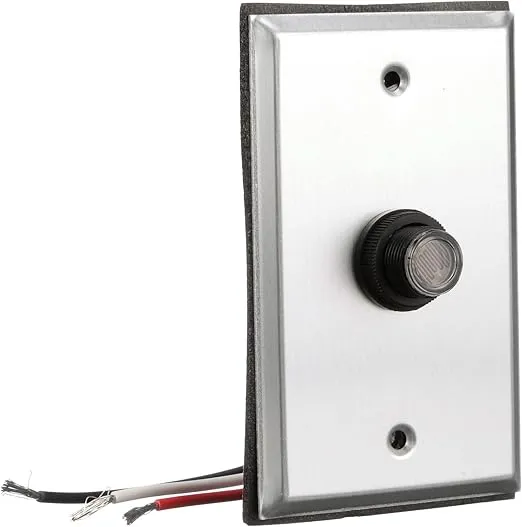 Woods 59409 Hardwire Light Control with Photocell and Wall Plate, Light Sensor Switch