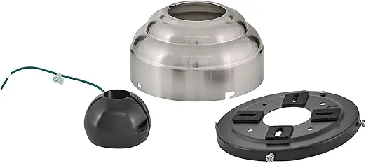 Hinkley Sloped Ceiling Canopy Kit - Downrod Not Included - Brushed Nickel Finish