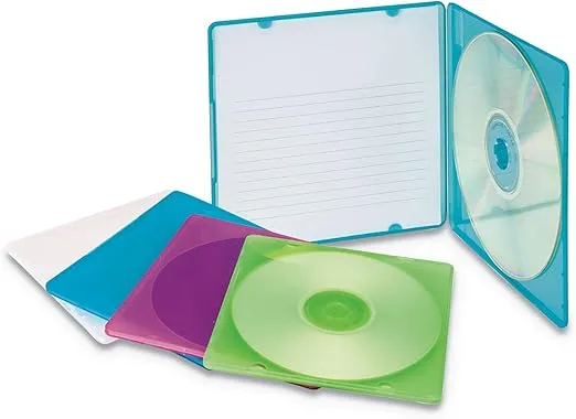 Slim CD Case, 10/Pack [Set of 2]