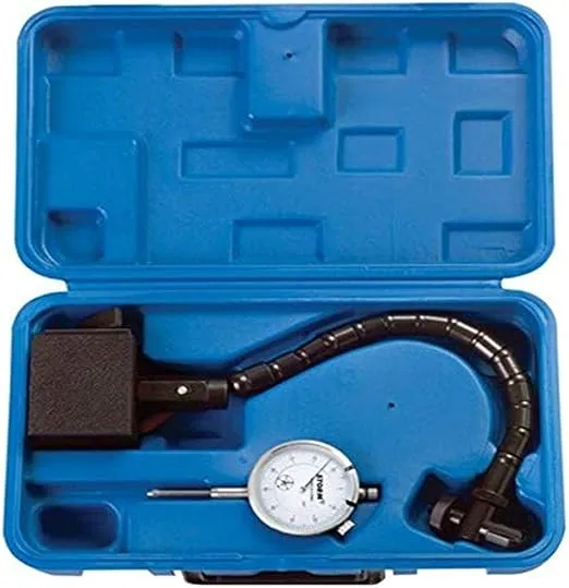 Central Tools 3D102 Dial Indicator Set with On/Off Magnetic Base