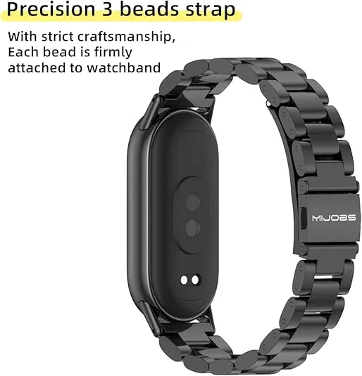 MIJOBS Strap for Xiaomi Mi Band 8/Mi Band 9 Breathable Replacement Strap for Mi Fit Band 8/9 SmartWatch Straps Wristband Bracelet for Women Men