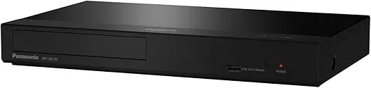 Panasonic 4K Blu Ray Player, Ultra HD Premium Video Playback and Hi-Res Audio - DP-UB150-K (Black)