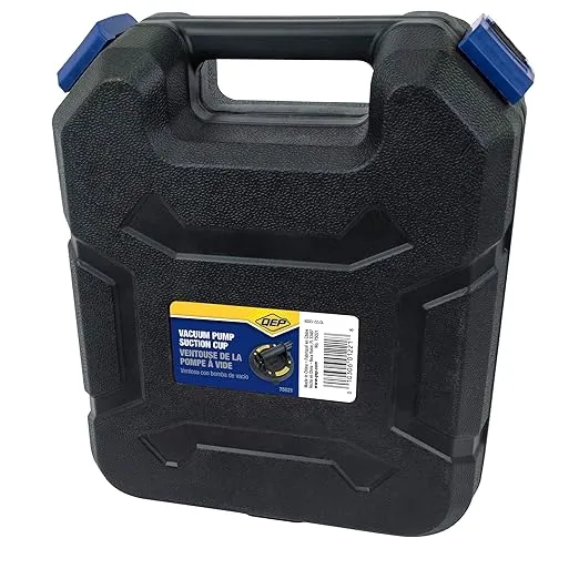 QEP 8" Pump Suction Cup with Safety Gauge - 285 Lbs. Lifting Capacity