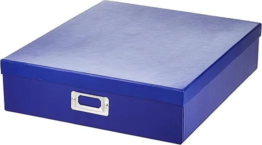 Pioneer Photo Albums OB-12 Bright Blue Storage Box