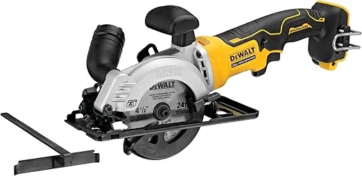 DEWALT ATOMIC 20V MAX* Circular Saw, 4-1/2-Inch, Tool Only (DCS571B)