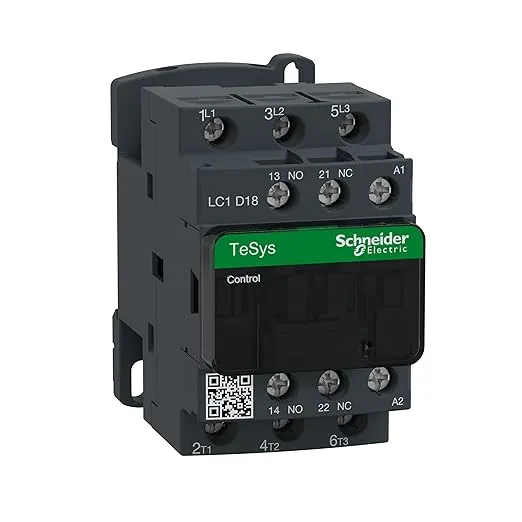 Schneider Electric Iec Magnetic Contactr, 120Vac, 18A, 1Nc/1No, LC1D18G7
