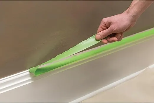 FROGTAPE 187649 CF 120 Multi Surface Painter's Tape with PAINTBLOCK, Medium Adhesion, 24mm x 55m, Green