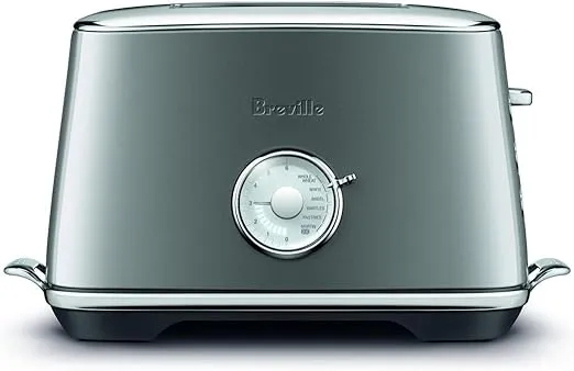 Breville 2 Slice Luxe Toaster BTA735SHY, Smoked Hickory