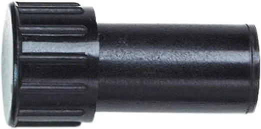 Raindrip 304G00UB 5/8-Inch Compression Hose End Cap Plug fits 5/8-Inch Tubing or Dripline with 0.700 inch OD, Drip Irrigation, Black