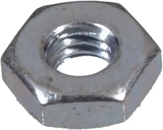 6200 Hex Machine Screw Nuts, 6-32-Inch, No Size, No Color