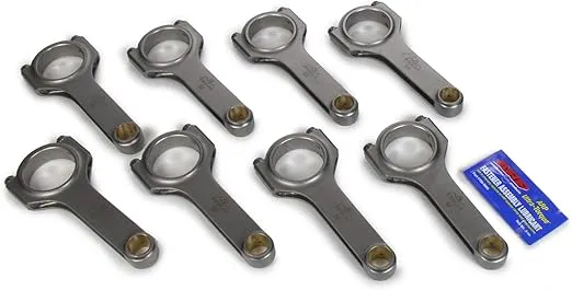 Eagle Specialty Products CRS6000B3D 6" Forged H-Beam Connecting Rod Set for Small Block Chevy