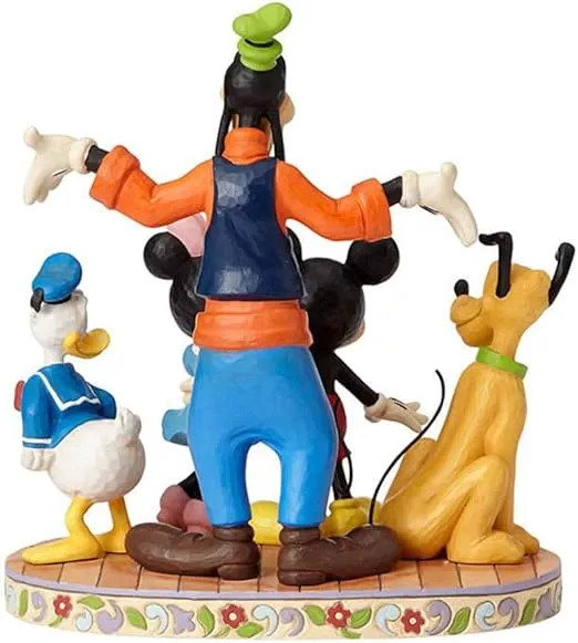 Enesco Disney Traditions by Jim Shore Fab Five The Gangs All Here Figurine, 8.750, Multi-Colored