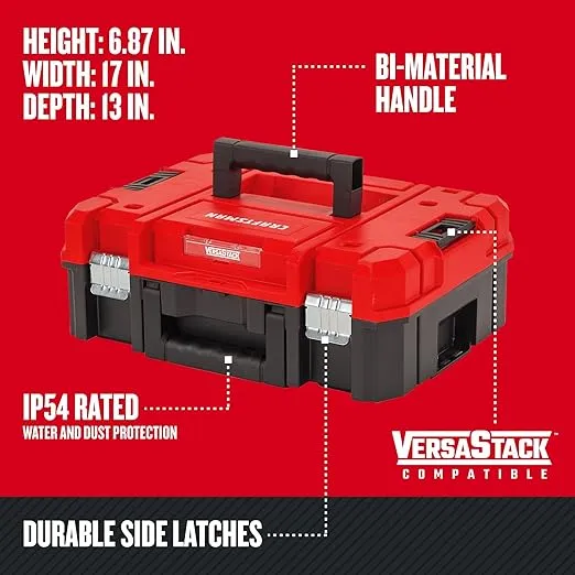 CRAFTSMAN VERSASTACK Tool Box, 17-inch, Stackable System (CMST17830)