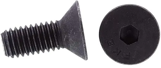 Prime-Line 9174398 Socket Cap Screws, Flat Head, Hex (Allen) Drive, 3/8 in-16 X 1 in (25 Pack)
