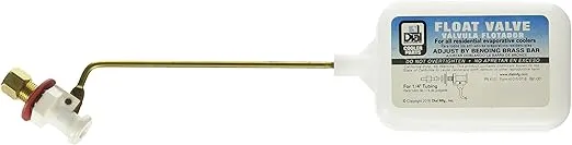 Dial 4101 Evaporative Cooler Float Valves, 1/4 In, Brass