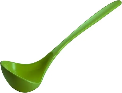 Hunter Green Melamine Soup Ladle 11.25"