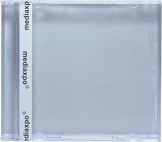 50 Standard CD Jewel Case (Carton Only, NO Trays)