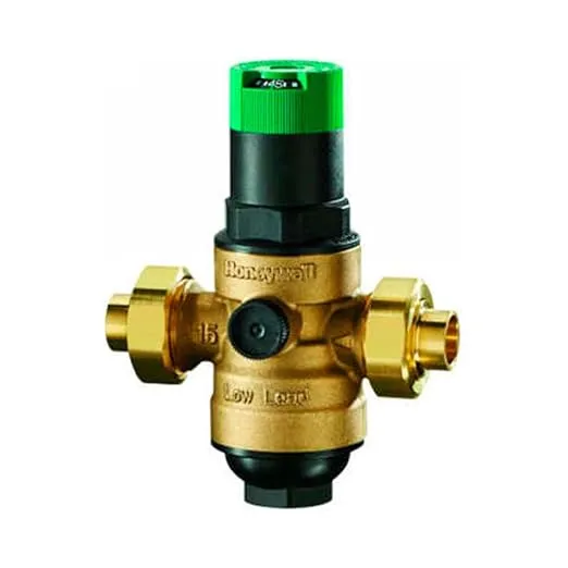 Honeywell DS06-101-SUT-LF Dialset Female NPT Single Union Regulator, Internally Threaded PRV, 3/4"