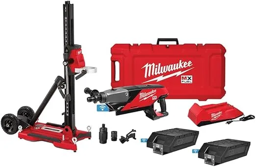 Milwaukee MXF301-2CXS MX FUEL Lithium-Ion Handheld Core Drill Kit with Stand