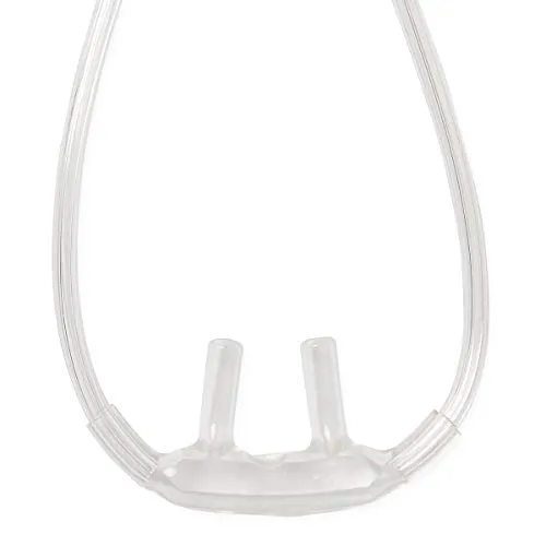 Medline Soft Touch Oxygen Cannula without Tubing, Latex Free, Adult Size (Pack of 50)