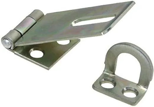 NATIONAL/SPECTRUM BRANDS HHI N348-250 3-1/4-Inch Stainless Steel Safe Hasp