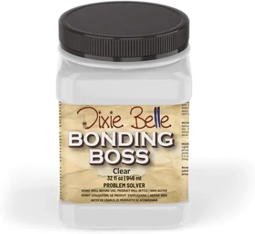 Dixie Belle Bonding BOSS Paint Primer | Clear (32oz) | Problem Solver Paint Primer | Paint Base to Block Odor, Stains, Bleed Through