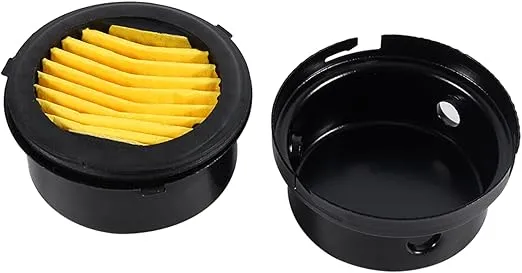 Air Compressor Filter, Metal Air Compressor Intake Filter Sound Muffler 20mm Thread (1/2"PT 20mm)