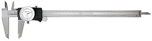 Mitutoyo 505-749 Dial Caliper, 0.2" per Rev, 0-12" Range, 0.001" Accuracy