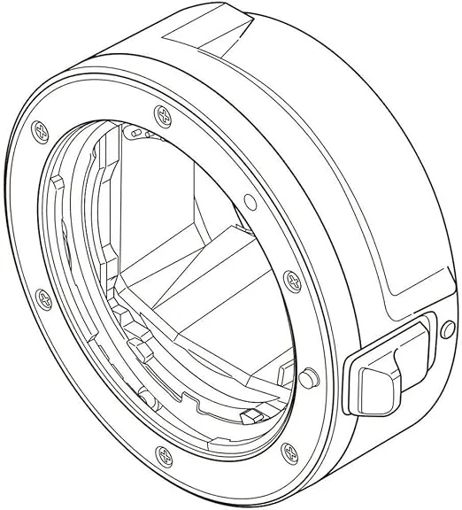 Sony LA-EA5-35mm Full-Frame A-Mount Adaptor for E-Mount Bodies