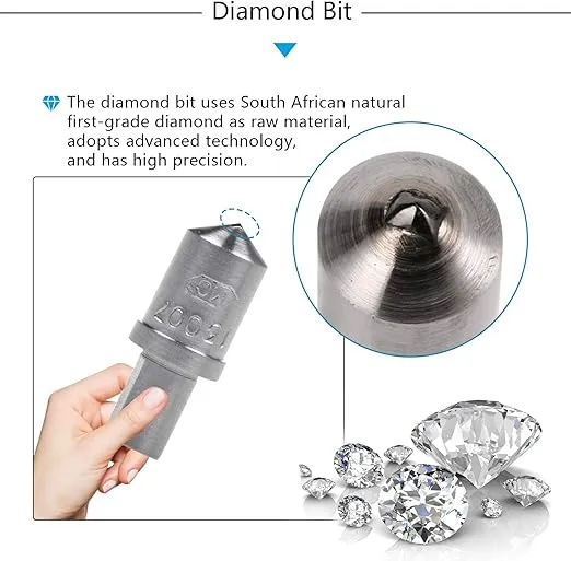 Diamond Indenter HRC-3 for Hardness Tester Diamond Indenter 120 Degree for Rockwell Hardness Tester