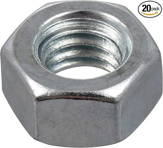 Hillman Metric Hex Nuts (M10 x 1.5 Coarse Thread), Zinc