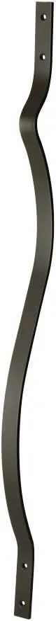 Deckorators 74738 50152 Baroque Baluster, 1 in W X 32-1/4 in L 1/4 in T, Aluminum, Bronze