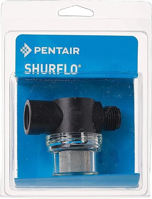 Shurflo 255-213 1/2" MNPT x FNPT Inline Strainer for 2088 Series Pumps