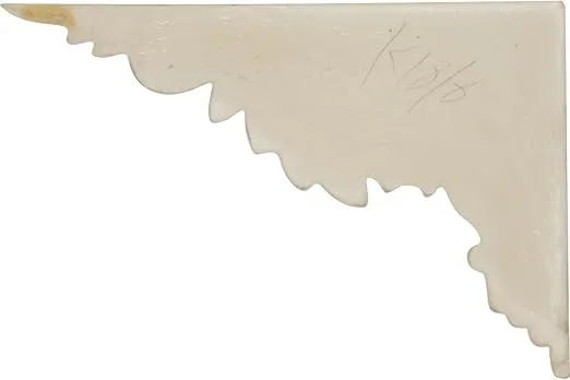 Ekena Millwork SB10X07TE-R Telma, Right Stair Brackets, 10 5/8"W x 7"H x 5/8"D, Primed