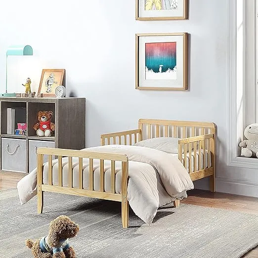 Olive & Opie Jax Toddler Bed in Natural