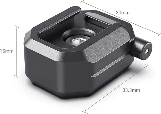 SmallRig Universal Cold Shoe Mount, Multi-Functional Shoe Adapter with Safety Release, for DSLR Camera Rig Microphone LED Light - 2797