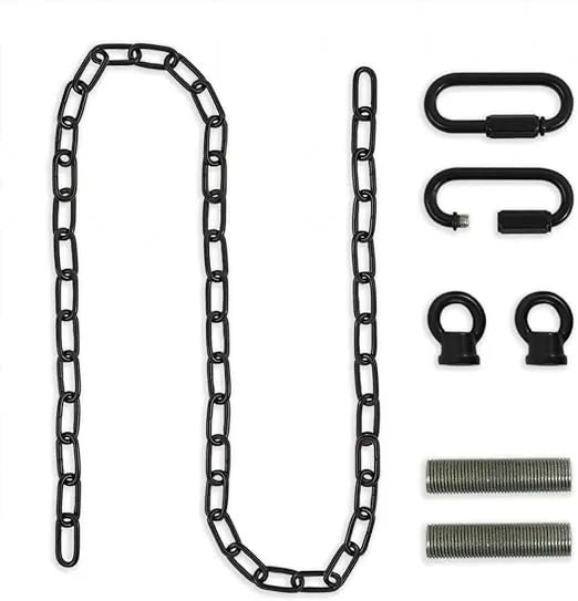 Royal Designs Heavy Duty Lighting Fixture Chain - 6 foot length – Up to 60-pound weight capacity (Oil Rubbed Bronze - 1 Pack, 6 Ft)