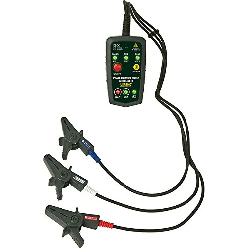 AEMC - 2004349 6610 Phase Rotation Meter, 75 to 1000 VAC