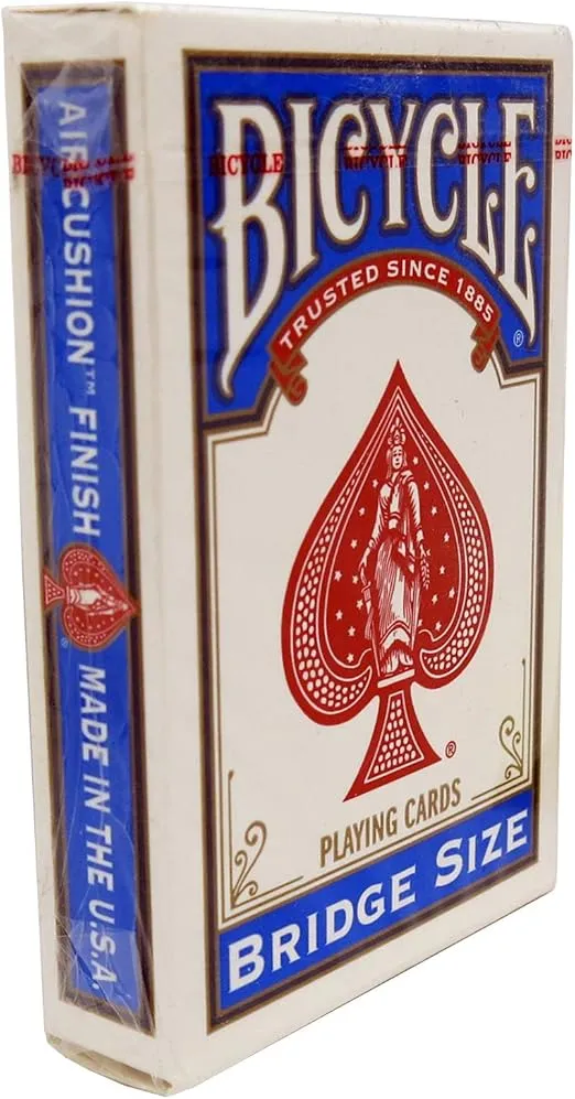 Bicycle Bridge Size Playing Cards (Colors May Vary)