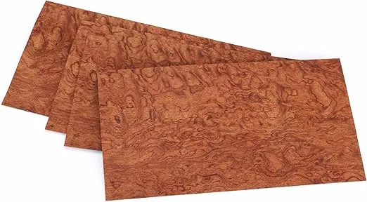 Bubinga, Waterfall Veneer 3 sq ft Pack
