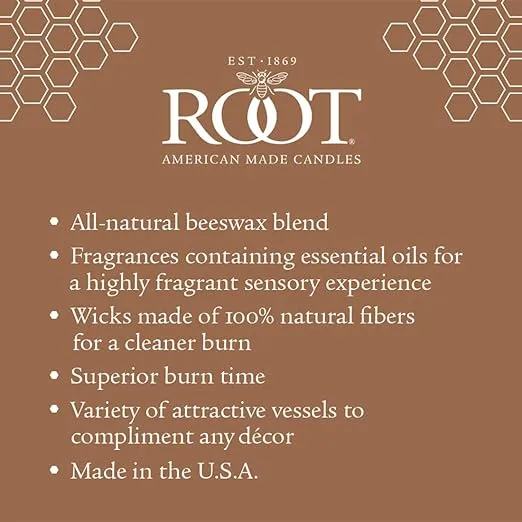 Root Candles Seeking Balance Small Spa Candle, 6.5-Ounce, Relax: Geranium Lavender