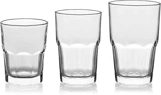 Libbey Boston 18-Piece Tumbler, Rocks and Juice Glass Set