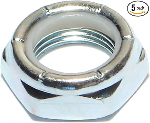014973323363 Thin Pattern Nylon Insert Lock Nuts, 3/4-16, Piece-5