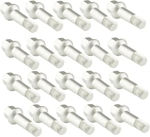 Bapmic 0009905307 M14-1.50 Wheel Lug Bolt for Mercedes W220 W204 W164 W251 (Pack of 20)