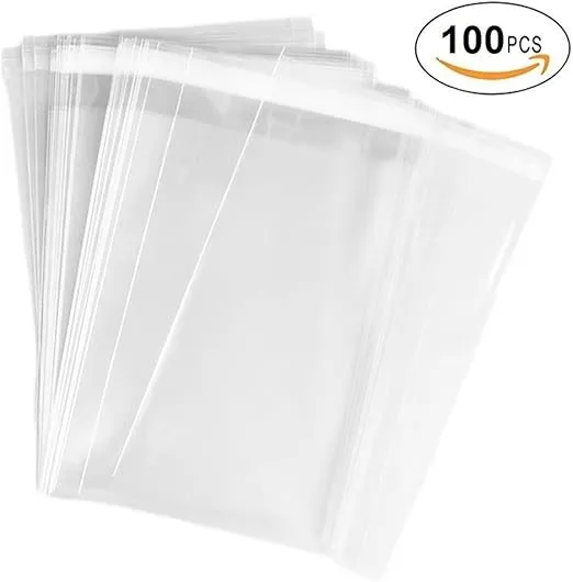 N'ice Packaging 100 Pcs 2x3 2Mil Clear Flat Cello / 2"x3" Cellophane Bags Good for Candies, Cookies, Bakery Goods, Soap, Other Goodie Treats