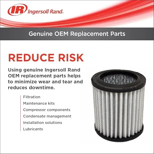 Ingersoll-Rand 88171913 OEM Inlet Air Filter Element for UP6 5-15 and R4-11 Rotary Compressor