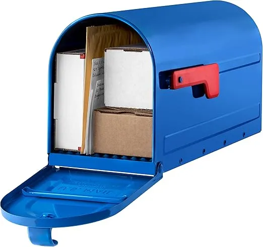 Architectural Mailboxes 7600BE MB1 Mailbox, Medium, Blue