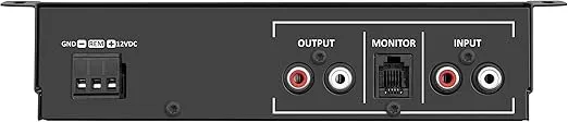 Taramps EQ BASS Digital Audio for Control Your Bass Volume, with RCA Output/Input, Perfect Match The Output Signal Levels of virtually al Models of CD/DVD Head Units, Frequency Response to 250HZ.