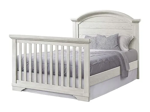 Westwood Design Foundry Arch Paneled 4 in 1 Convertible Crib, White Dove (FN-CR-2715NR-WDV)