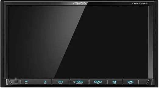 Kenwood DMX9707S 6.95" Resistive Touchscreen Digital multimedia receiver with Bluetooth (does not play CDs) | With Apple CarPlay and Android Auto (Renewed)
